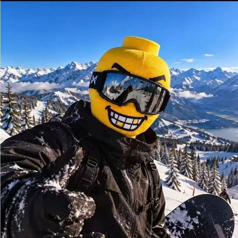 Yellow Crew – Bedruckte Sturmhaube