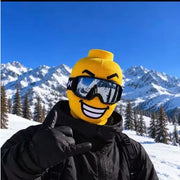 Yellow Crew – Bedruckte Sturmhaube